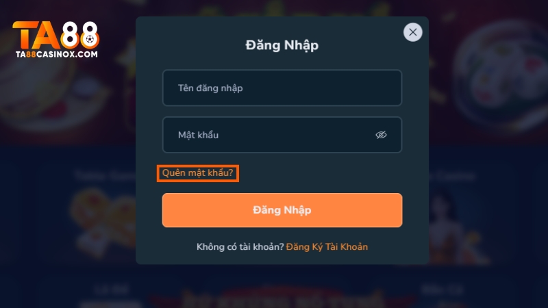 Trong quá trình sử dụng, người chơi có thể gặp phải lỗi đăng nhập trên TA88